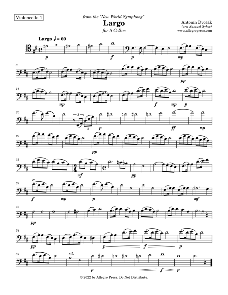 new-world-symphony-largo-for-cello-quintet-allegro-press